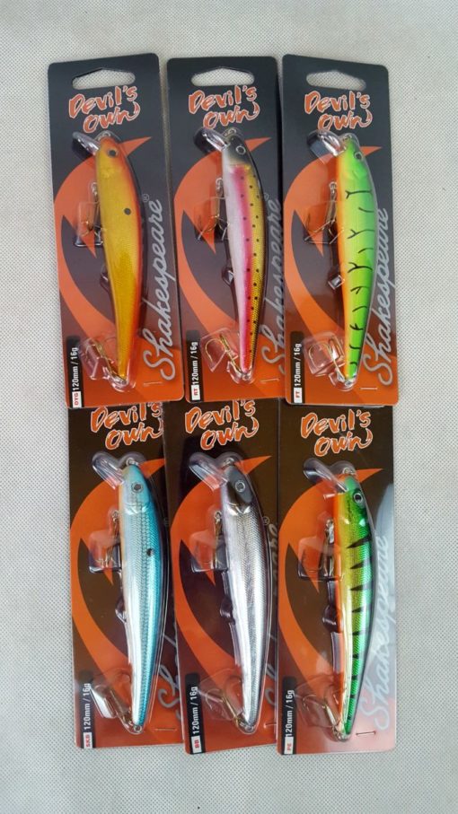Shakespeare Devil's Own - Floating Minnow 120mm 16g - Country Lifestyle