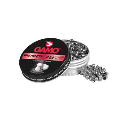 gamo pro hunter pellets picture of an open tin
