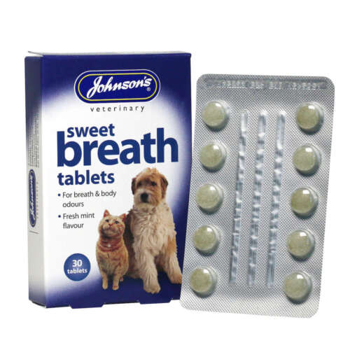 Johnson's sweet breath tablets