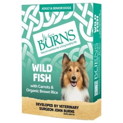 Burns Wet Food Wild Fish with Carrots & Brown Rice 395G