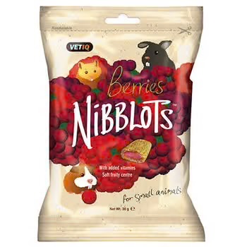 Nibblot Berry Treats for Small Animals 30g
