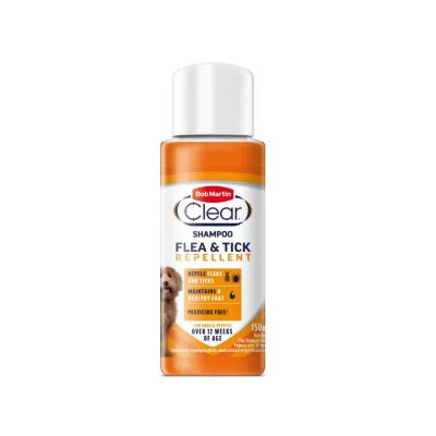 Bob Martin Clear Flea Shampoo for Dogs