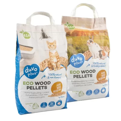 Duvo Plus Eco Wood Pellets Bedding 3.6KG