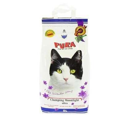 Pura Clumping Cat Litter - Lavender 7.5L