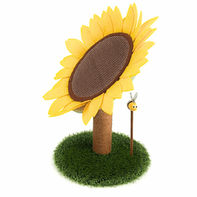 Pawise Cat Sunflower Scratcher
