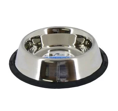 Cheeko Steel Non-Slip/Tip Bowl