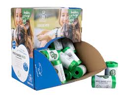 ECO Biodegradable Poo Bags Green