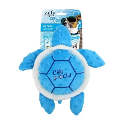 Chill Out Cooling Sea Turtle Dog Toy