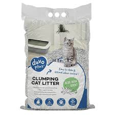 Duvo Aloe Vera Scented Clumping Cat Litter 12kg