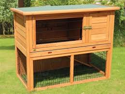 Cheeko Wooden Hutch and Under Run 48"