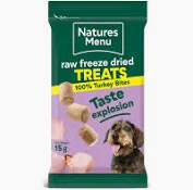 Natures Menu Raw Freeze Dried Turkey Bites