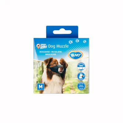Duvo Soft Nylon Dog Muzzle Medium