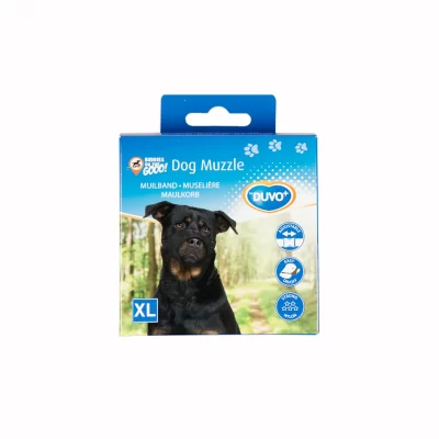 Duvo Soft Nylon Dog Muzzle XL