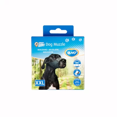 Duvo Soft Nylon Dog Muzzle XXL