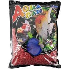 Aqua Base Sky Red Aquarium Gravel 1kg