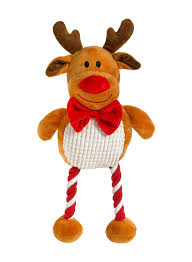 Hug Tug Reindeer Christmas Dog Toy by Good Boy
