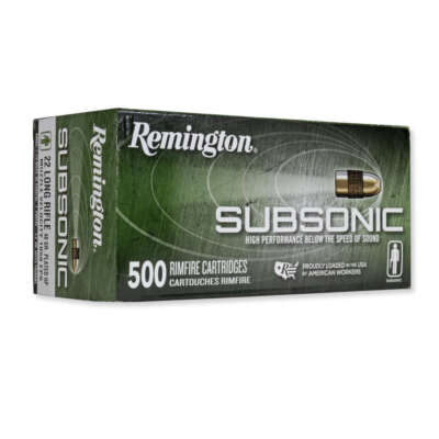 New Remington Subsonic .22, 40 Grain Long Rifle