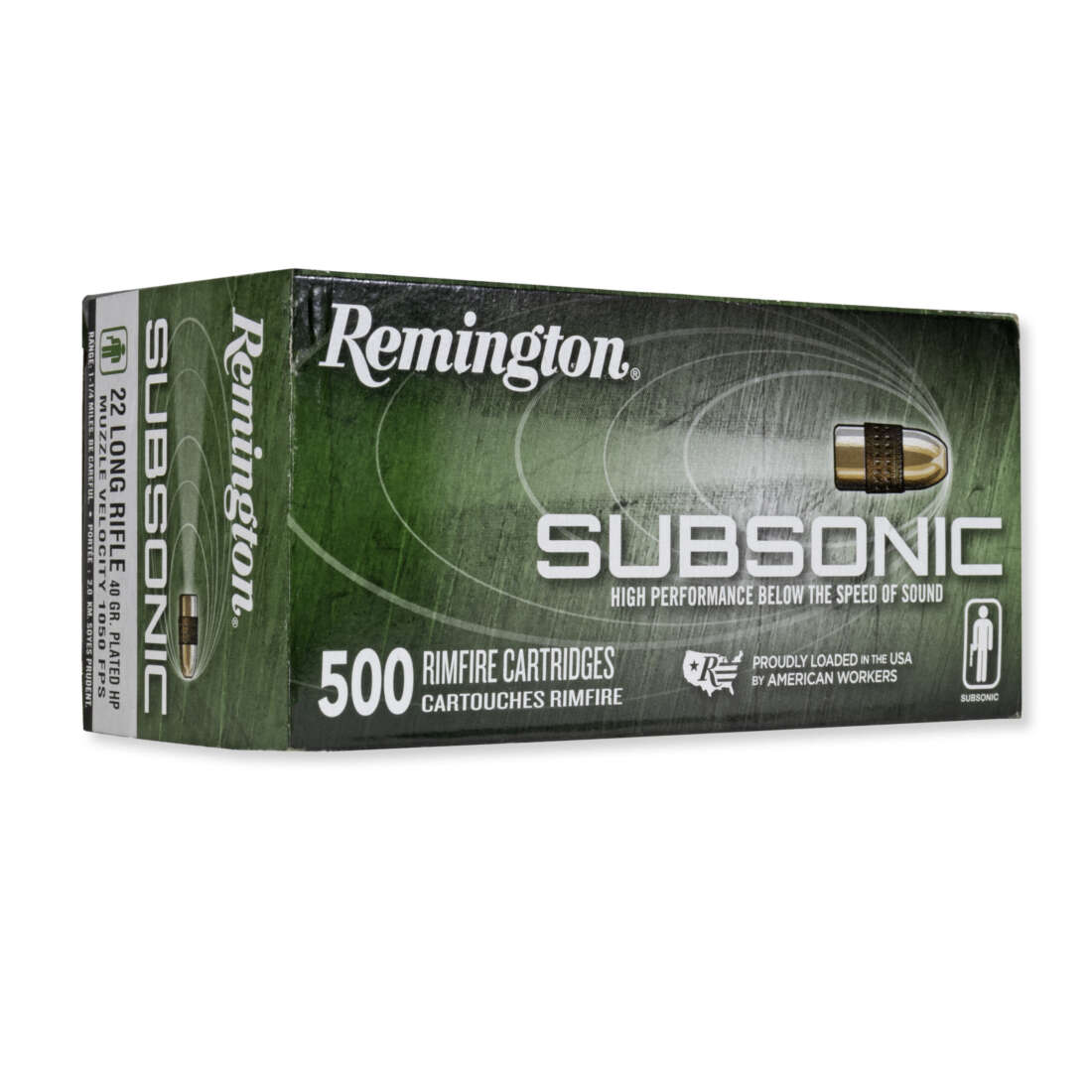 New Remington Subsonic .22, 40 Grain Long Rifle