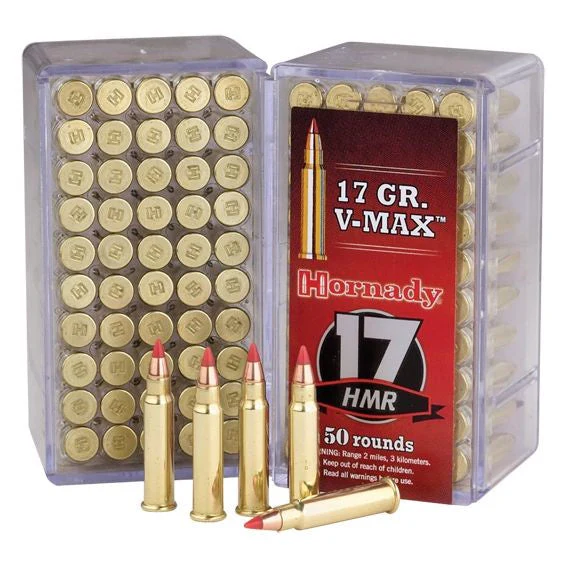 Hornady .17HMR 17gr V-Max (50 rounds)
