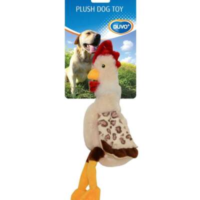 Duvo Plus Dog Toy Plush Chicken