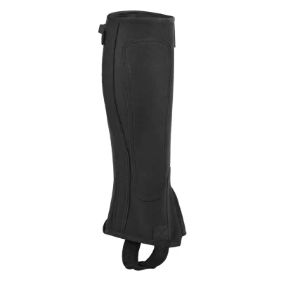 Equi-Sential Amara Half Chap Black Size Large Adult