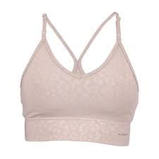 Aubrion Invigorate Sports Bra Taupe Size Large