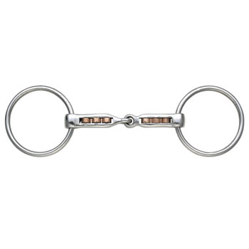 Shires McGenis With Brass Rollers Bit 5.5'