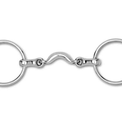 Cottage Craft Half Moon Loose Ring Snaffle 5'