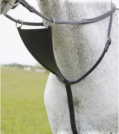 Breeze Up Bib Martingale Black Full/Cob